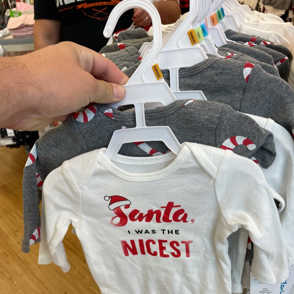 Carter’s Long Sleeve Christmas Set 2 pc